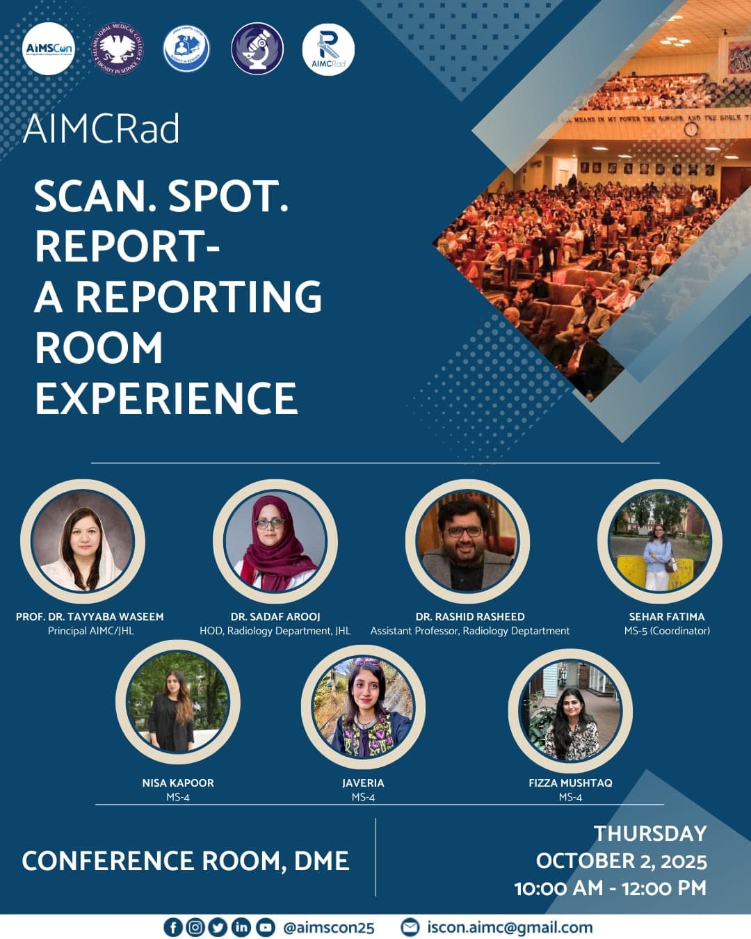 Scan. Spot. Report – A Reporting Room Experience